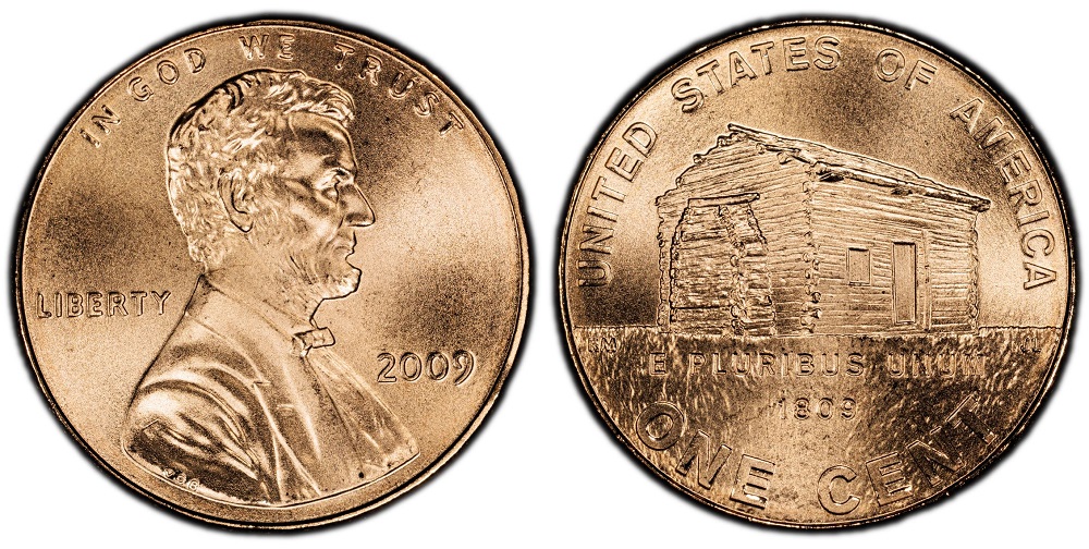 2009 Lincoln penny Special Strike satin finish specimen showing distinctive silky SP surface texture in certified PCGS or NGC holder